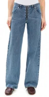 Levi's Low Loose Styled Zipper Jeans Treat Me Nice In Treat Me Nice