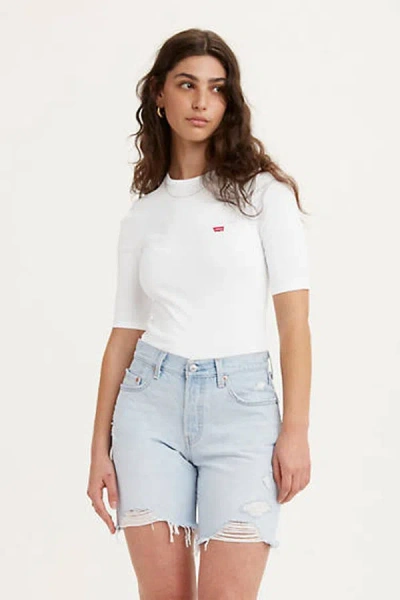Levi's Luca Slim Tee In White