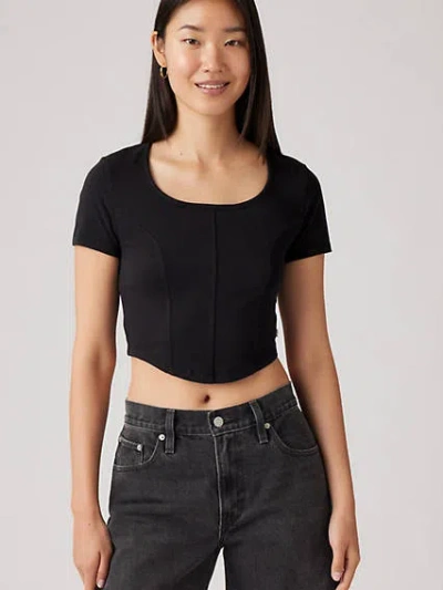 Levi's Lyra T-shirt In Anthracite Night