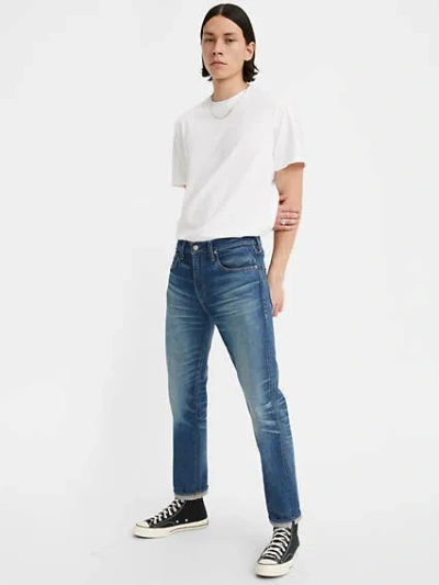 Levi's Made In Japan 502 Taper Jeans In Medium Worn In
