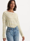 Levi's Margot Long Sleeve T-shirt In Saint Stripe