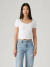 Levi's Mars Corset T-shirt In White