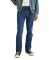 Levi's Mens 506 Comfort Straight Jean - 30" Length In Dark Indigo In Olive