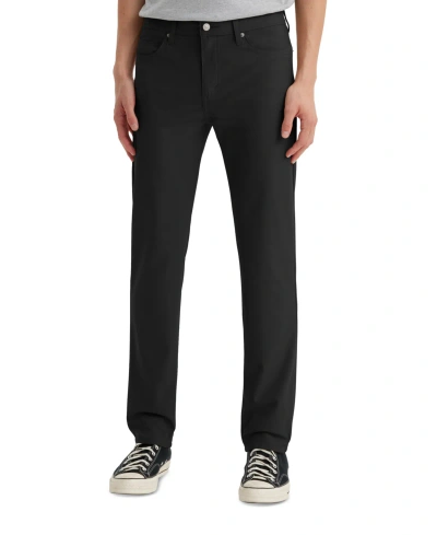 Levi's Men's 511 Slim-fit Flex-tech Pants Macy's Exclusive In Black