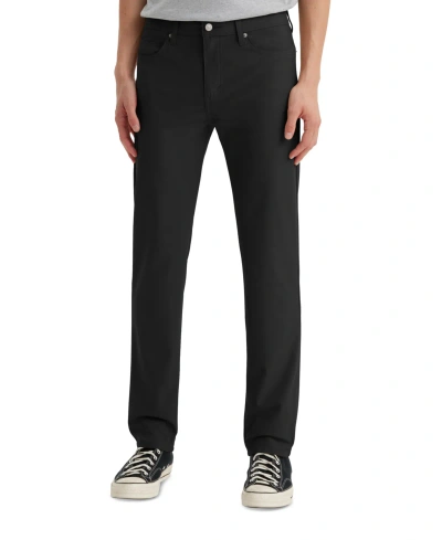 Levi's Men's 511 Slim-fit Flex-tech Pants In Black