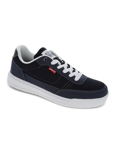 Levi's Men's Aden Fashion Athletic Lace Up Sneakers In Navy,gray