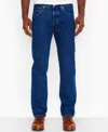 Levi's Men's Big & Tall 505 Original-fit Non-stretch Jeans In Dark Stonewash