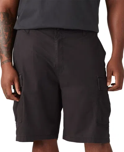 Levi's Men's Big & Tall Carrier Shorts In Meteorite