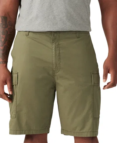 Levi's Men's Big & Tall Carrier Shorts In Olive Night