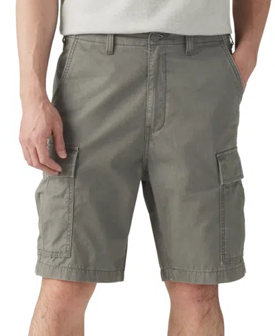 Levi's Men's Carrier 12.5" Cargo Shorts In Grey Ore