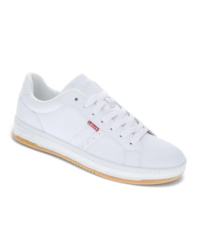 Levi's Men's Carson Fashion Athletic Lace Up Sneakers In White,gum