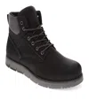 Levi's Men's Charles Sh Lace Up Boot In Black,charcoal