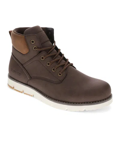 Levi's Men's Charles Sh Lace-up Sneakers In Dark Brown