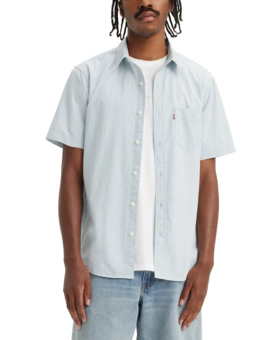 Levi's Men's Classic 1 Pocket Short Sleeve Regular Fit Shirt In Guadalupe