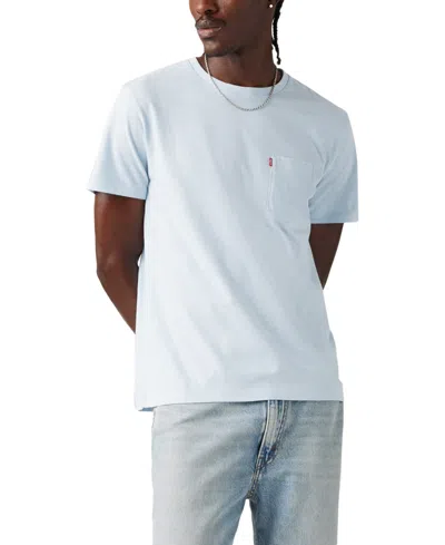Levi's Men's Classic Pocket Short Sleeve Crewneck T-shirt In Niagara Mist