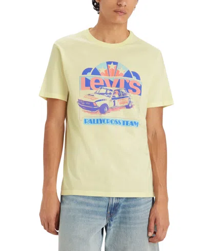 Levi's Men's Cotton Logo Graphic Short-sleeve T-shirt In Pear