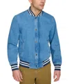 Levi's Denim Varsity Jacket In Blue