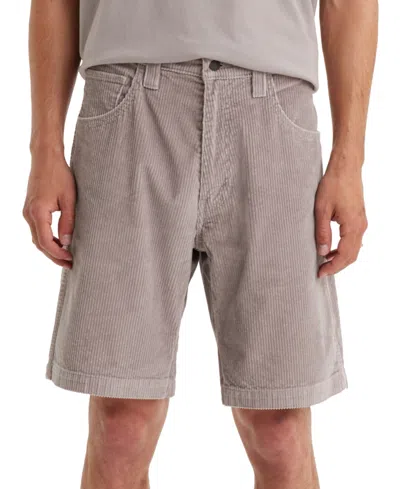 Levi's Men's Drop-in Skate Shorts In Silver Fox