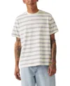 Levi's Essential T-shirt In Stripe Egret