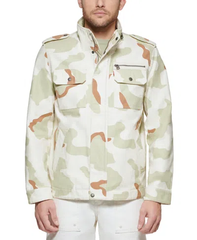 Levi's Men's Field Jacket In Desert Camo,sand