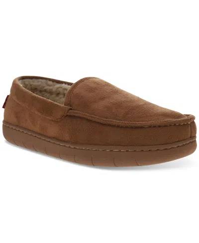 Levi's Men's Fields Faux-sherpa Slippers In Tan