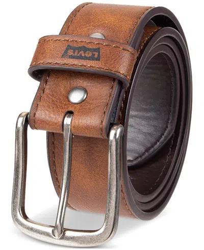 Levi's Men's Harness-buckle Belt In Tan