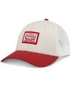 Levi's Men's Mesh Logo Trucker Hat In Red