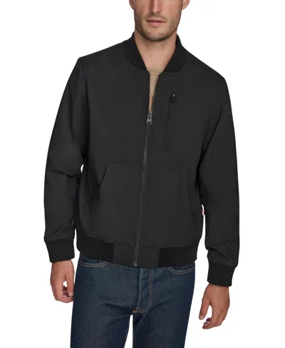 Levi's Men's Military Bomber Jacket In Black