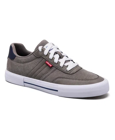 Levi's Men's Munro Athletic Lace Up Sneakers In Gray