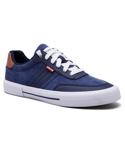 Levi's Men's Munro Athletic Lace Up Sneakers In Navy,blue