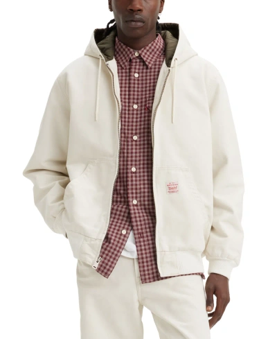Levi's Men's Workwear Potrero Jacket, Created For Macy's In Chalky Whi