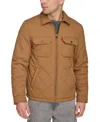 Levi's Men's Quilted Depot Jacket In Brown