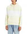 LEVI'S MEN'S RELAXED-FIT DRAWSTRING STRIPE HOODIE