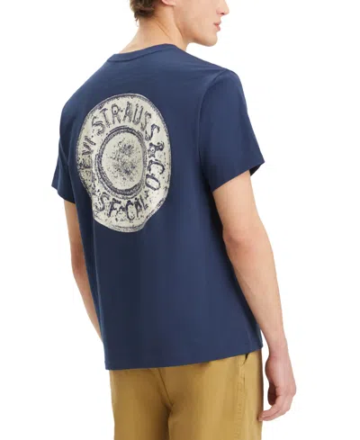 Levi's Men's Relaxed-fit Logo Graphic T-shirt In Icon Butto
