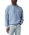 Levi's Men's Relaxed Fit Long Sleeve Logo Hoodie In Blue
