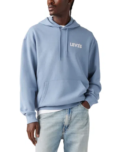 Levi's Men's Relaxed Fit Long Sleeve Logo Hoodie In Logo Cliff