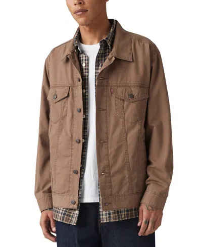 Levi's Men's Relaxed-fit Trucker Jacket In Rain Drum