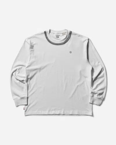 Levi's Men S Undercover Longsleeve T-shirt In White
