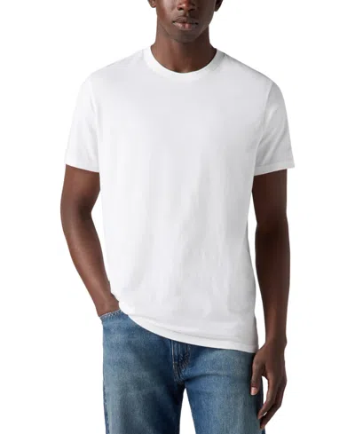 Levi's Men's Straight-fit Quick-dry Tech T-shirt In White