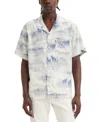 LEVI'S MEN'S SUNSET PRINTED BUTTON-DOWN CAMP SHIRT