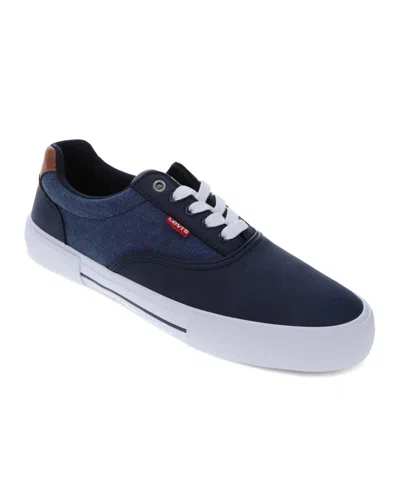 Levi's Men's Thane Fashion Athletic Lace Up Sneakers In Navy,blue