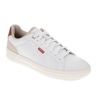 Levi's Mens Carson Synthetic Leather Casual Lace Up Sneaker Shoe In Multi