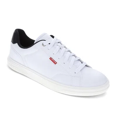 Levi's Mens Carter Synthetic Leather Casual Lace Up Sneaker Shoe In Multi