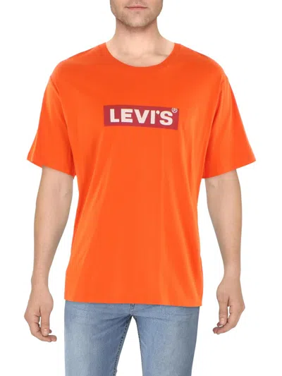 Levi's Mens Cotton Logo Graphic T-shirt In Multi