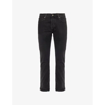 Levi's Mens 511 Slim-leg Slim-fit Denim-blend Jeans Not All There Selvedge