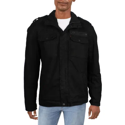 Levi's Mens Zipper Cotton Soft Shell Jacket