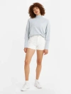 Levi's Mid Length Women's Shorts 33 In Chalk White