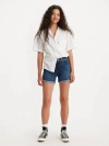 Levi's Women's Mid Rise Mid-length Stretch Shorts In Stop The Confusion