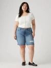 Levi's Mid Length Women's Shorts (plus Size) 22 In What Are We