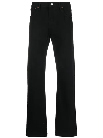 Levi's Mid-rise Straight-leg Jeans In Black